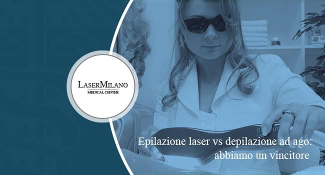 epilazione laser vs depilazione ad ago: abbiamo un vincitore. Il trattamento laser è più efficace e maggiormente consigliato